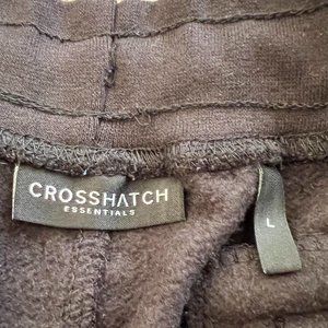 Crosshatch Mens Black Shorts